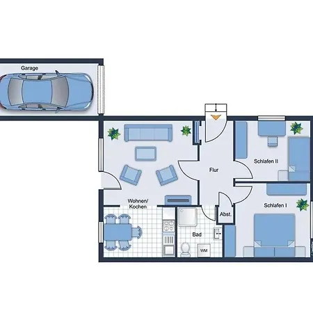 Gomann Comfortable Casa de Férias Neßmersiel