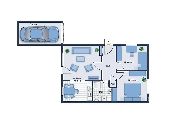 Gomann Comfortable Feriehus Neßmersiel